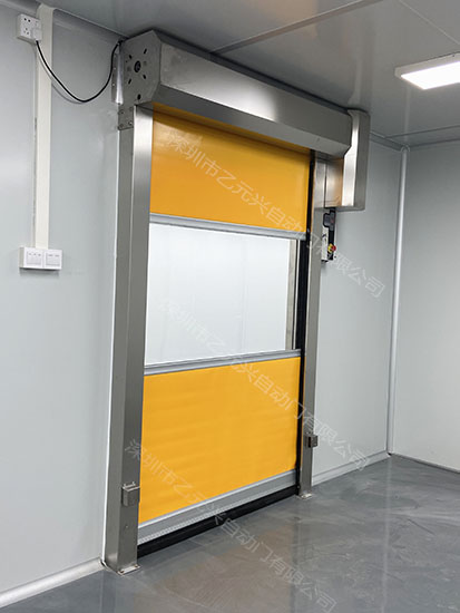車間快速卷簾門-乙元興為某一知名企業量身定制案例圖片